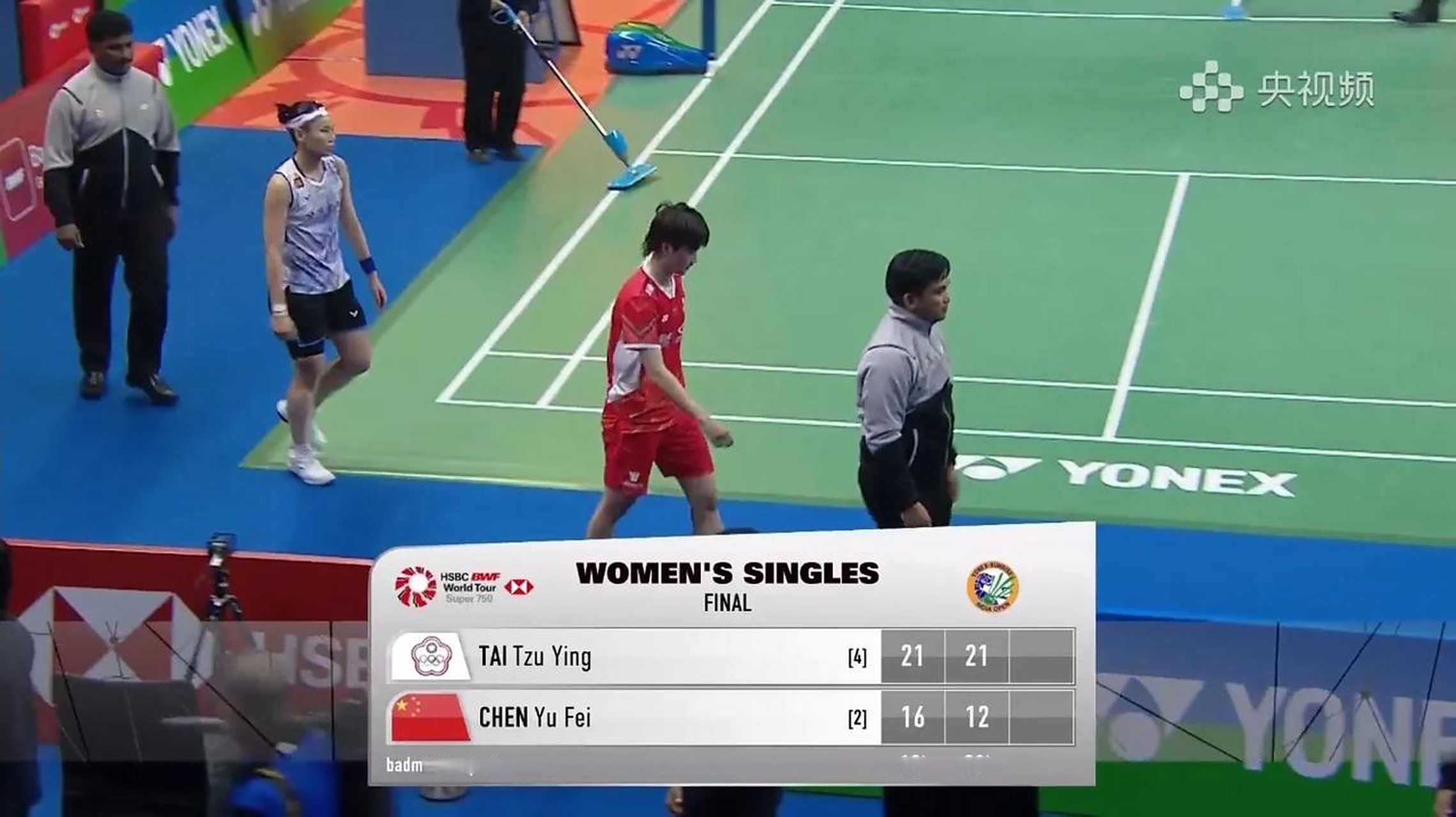 印度羽毛球队爆冷马来西亚羽毛球队，戴资颖统治全场的简单介绍