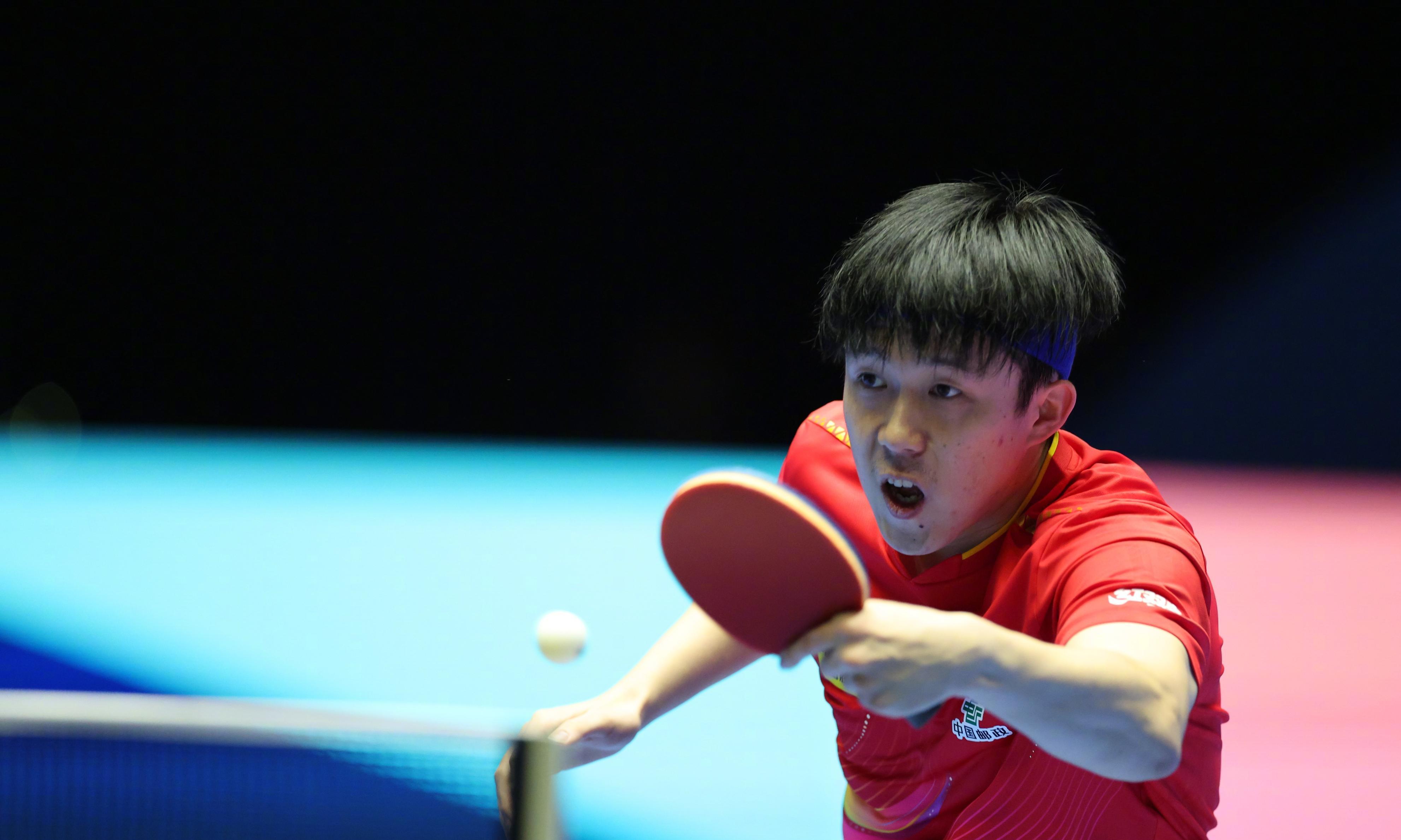 韩国乒乓球队鏖战德国乒乓球队，王皓爆发神勇的简单介绍