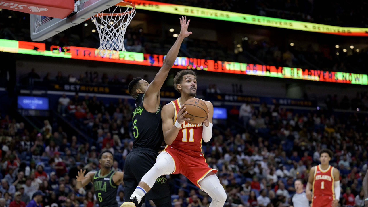 鹈鹕险胜热火，特雷杨送出助攻