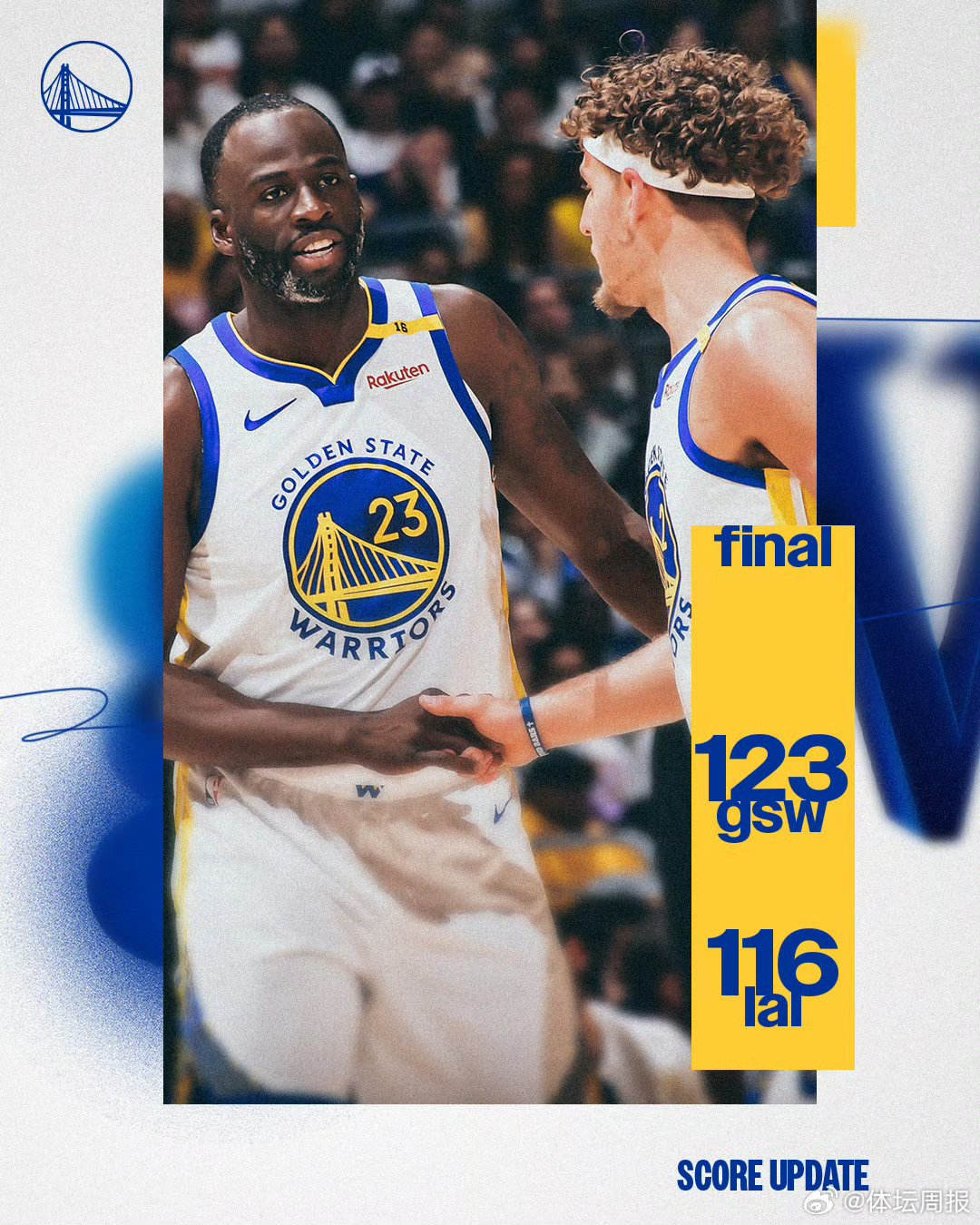 勇士在主场以大比分战胜湖人的简单介绍