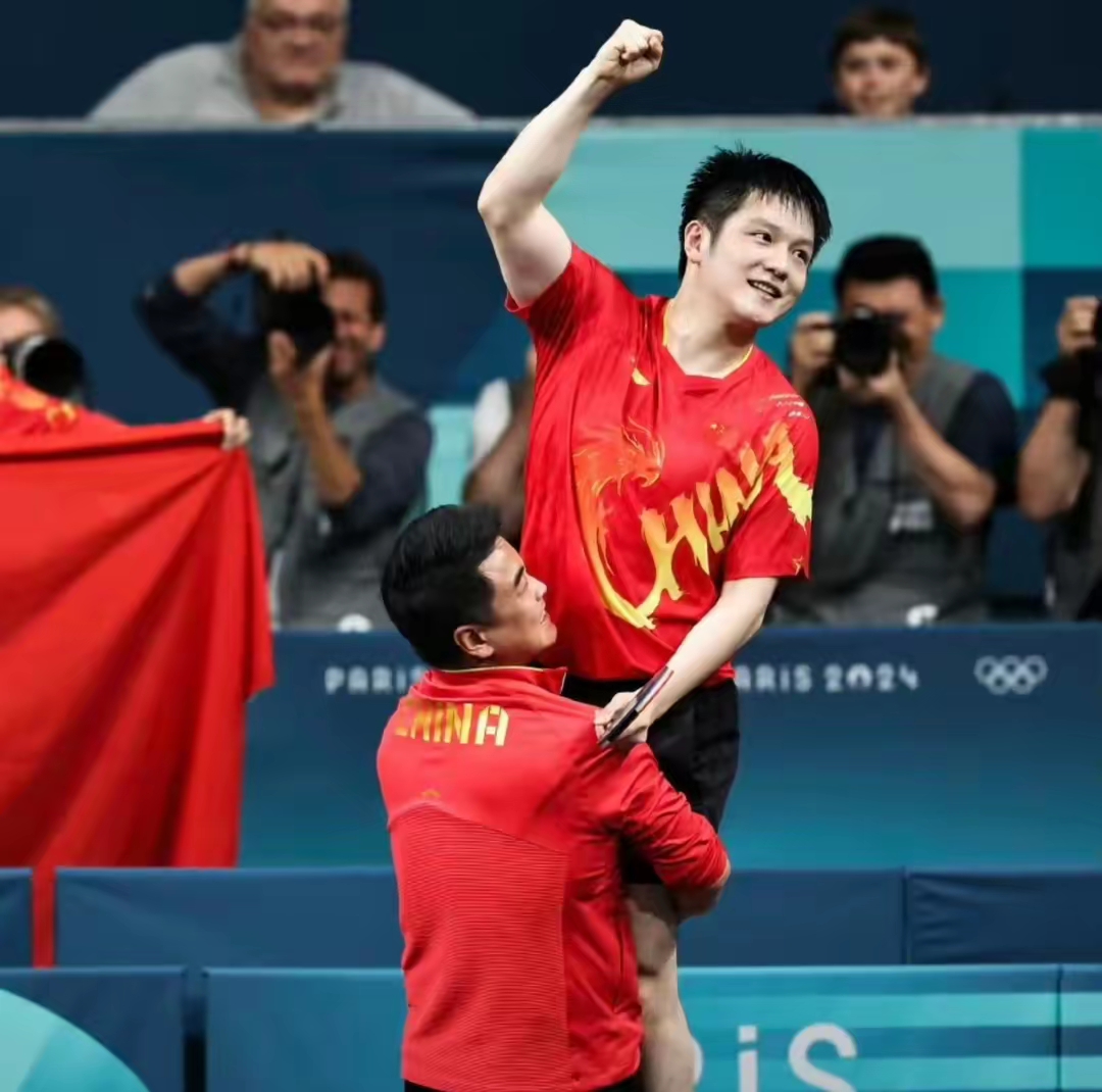 关于德国乒乓球队鏖战英国乒乓球队，王皓高光表现的信息